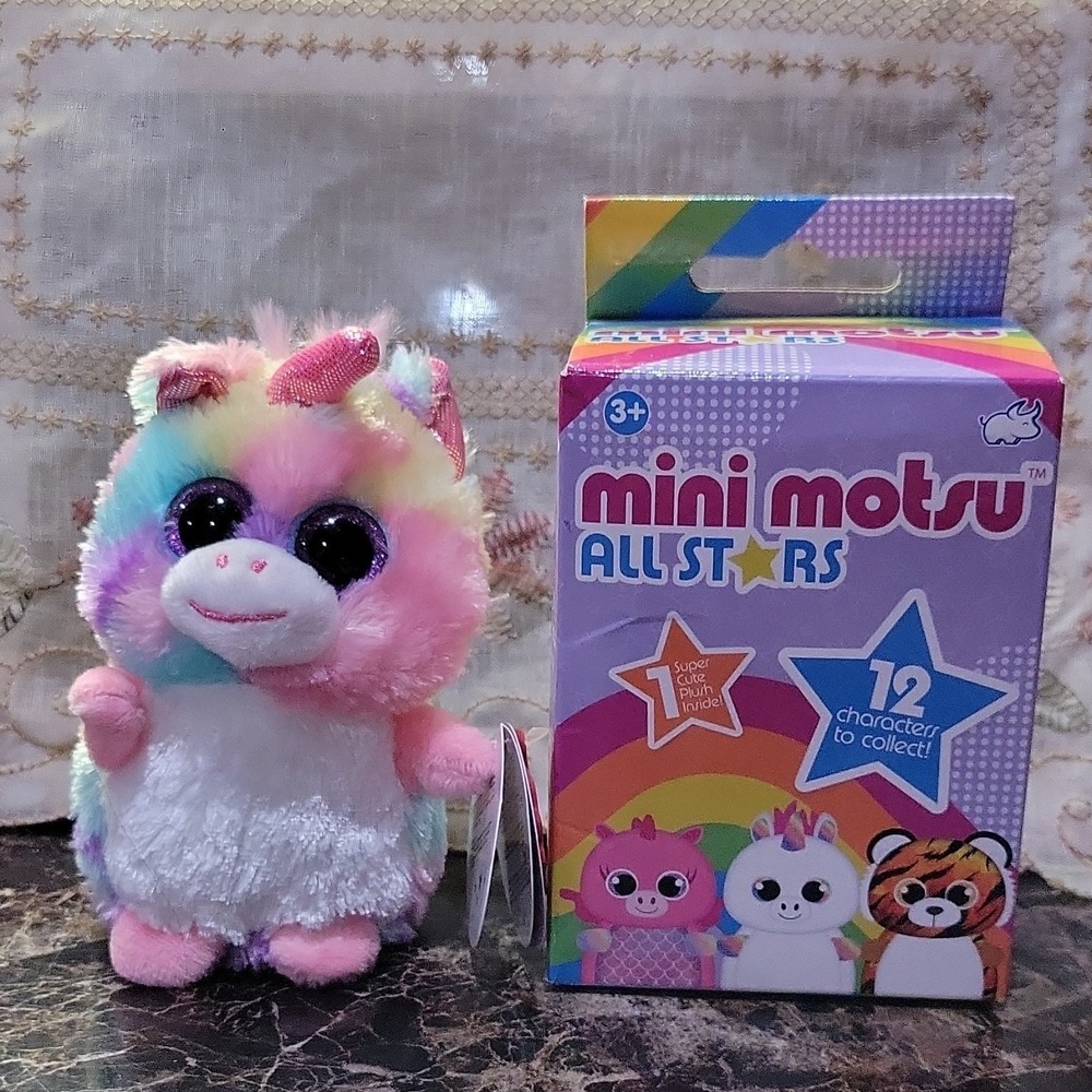 Keel Toys Mini Motsu All Stars Unicorn Plush Mini Multicolor Washable 2020